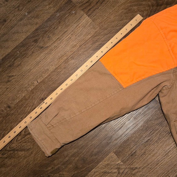 Woolrich Outdoor‎ Guide Collection Hunting Jacket Brown Orange Size L 1990s Mens - Picture 14 of 16